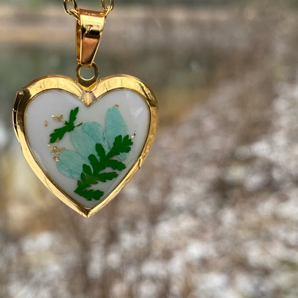Pressed Flower Locket